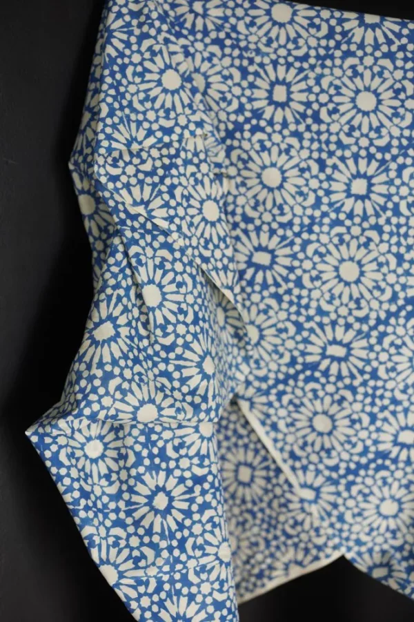 Indian Cotton // Merchant & Mills // Papercut Blue – Bild 2