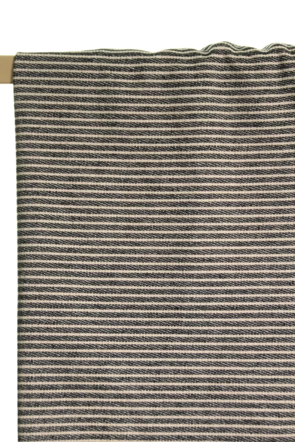 Denim // Atelier Jupe // Navy Striped Cotton Jeans – Bild 2