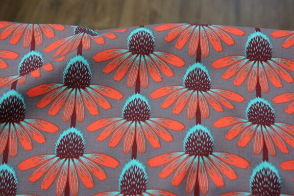 Popeline // Free Spirit // Echinacea Glow // Berry – Bild 2