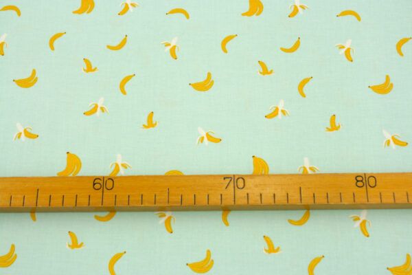 Popeline // Rifle Paper Co. // Bananas // Mint Metallic – Bild 4