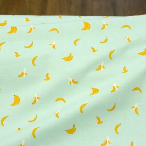 Popeline // Rifle Paper Co. // Bananas // Mint Metallic