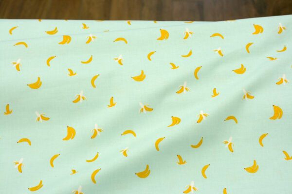 Popeline // Rifle Paper Co. // Bananas // Mint Metallic