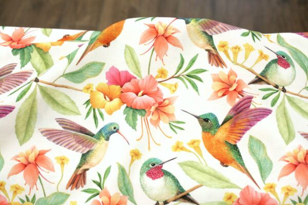Popeline // Rosie // Humming Bird & Tropical Florals