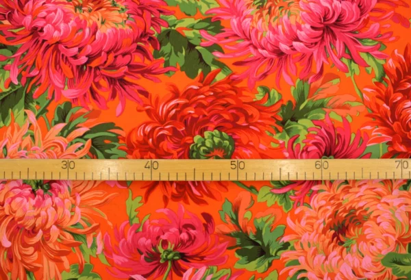 Popeline // Kaffe Fassett // Shaggy // Red – Bild 3