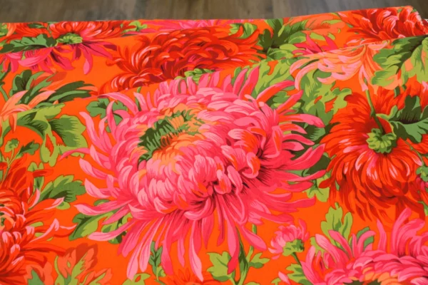 Popeline // Kaffe Fassett // Shaggy // Red – Bild 2