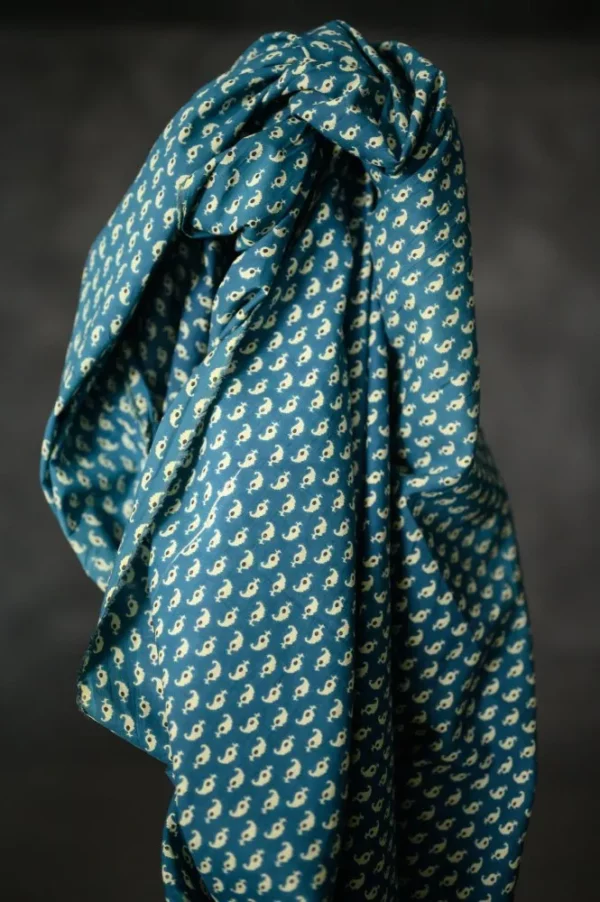 Bio Indian Cotton // Merchant & Mills // Kali Cyan – Bild 2