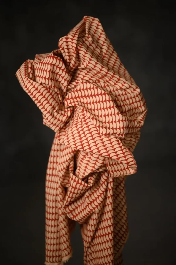 Bio Indian Cotton // Merchant & Mills // Red Semi Circle – Bild 3