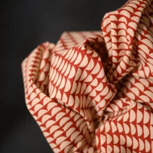 Bio Indian Cotton // Merchant & Mills // Red Semi Circle