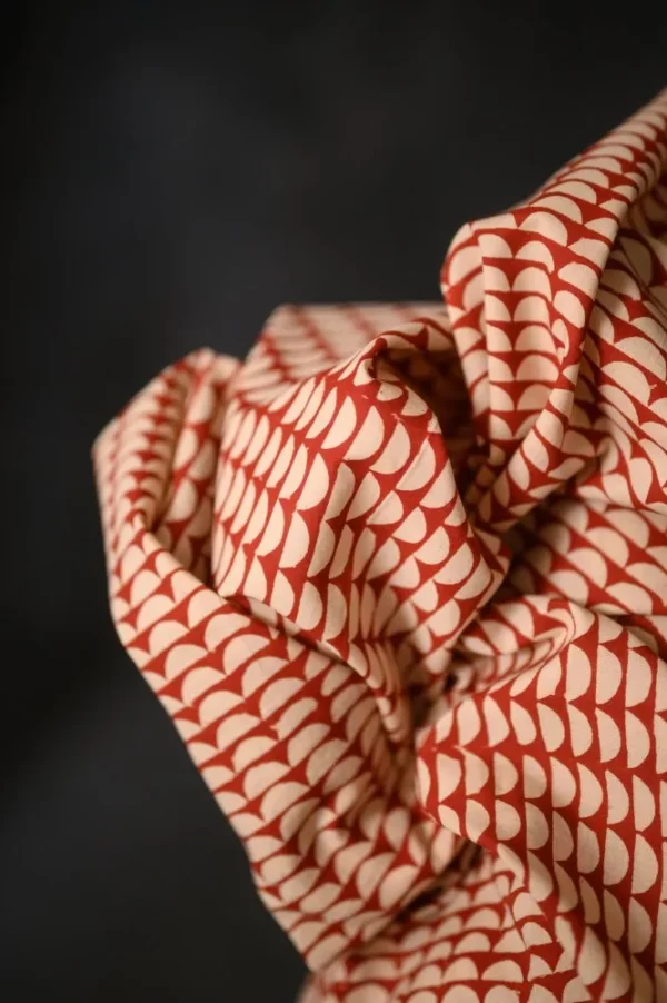 Bio Indian Cotton // Merchant & Mills // Red Semi Circle
