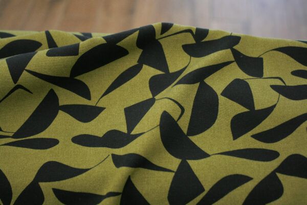 Viskose mit Stretch // Abstract // Green