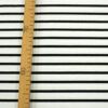 Sommersweat // Stripes // Off White and Black – Bild 4