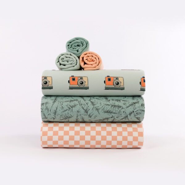 French Terry // SYAS // Cameras // Light Misty Green – Bild 3