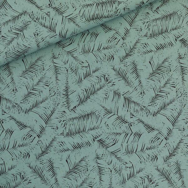 Leinen Viskose Mix // SYAS // Leaf Shelter // Green Surf