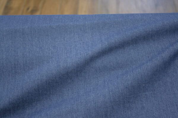 Denim mit Stretch // Blau – Bild 2