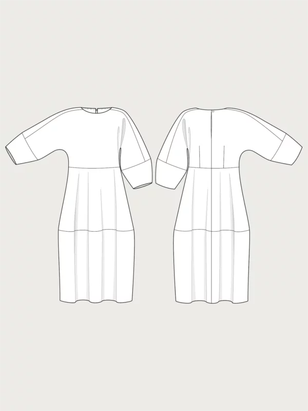 Schnittmuster // The Assembly Line // Barrel Dress XS-L oder XL-3XL – Bild 8