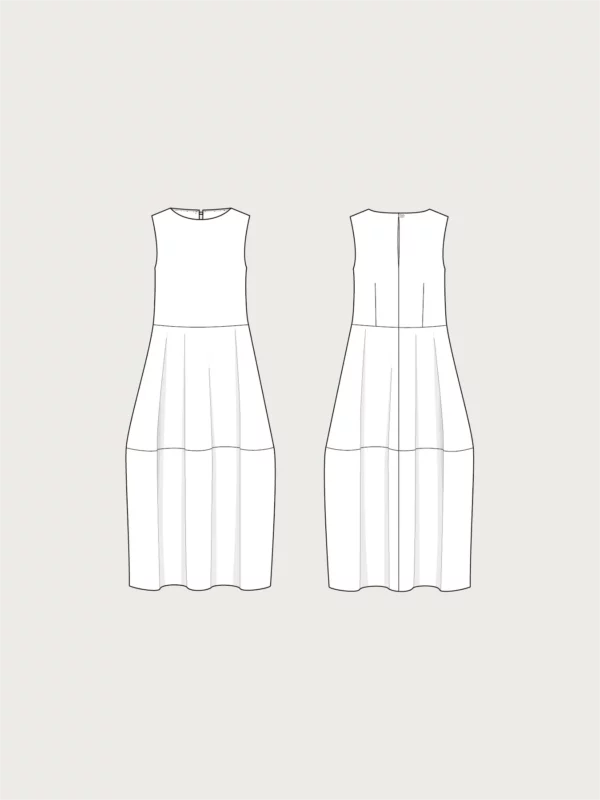 Schnittmuster // The Assembly Line // Barrel Dress XS-L oder XL-3XL – Bild 7