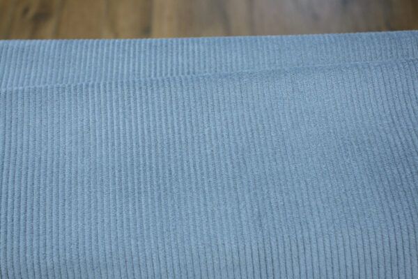 Cord mit Elastan // Stahlblau – Bild 3