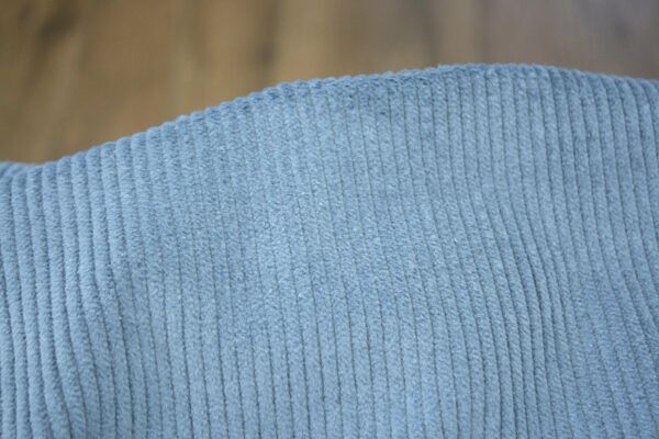 Cord mit Elastan // Stahlblau