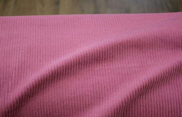 Cord mit Elastan // Beere – Bild 4
