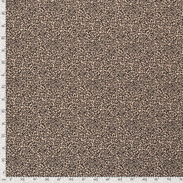 Baumwolljersey // Panther Beige – Bild 2