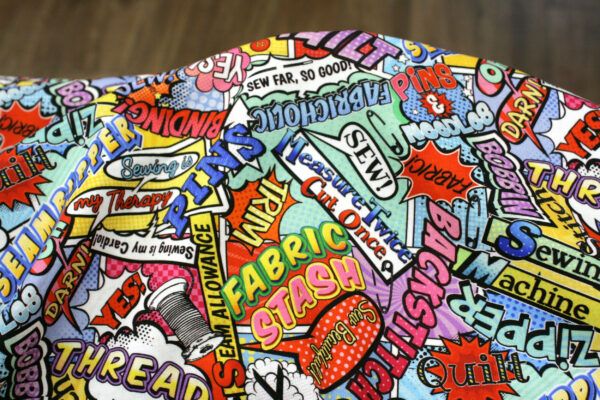 Popeline // Sewing Room // Sewing & Quilting Words Comic