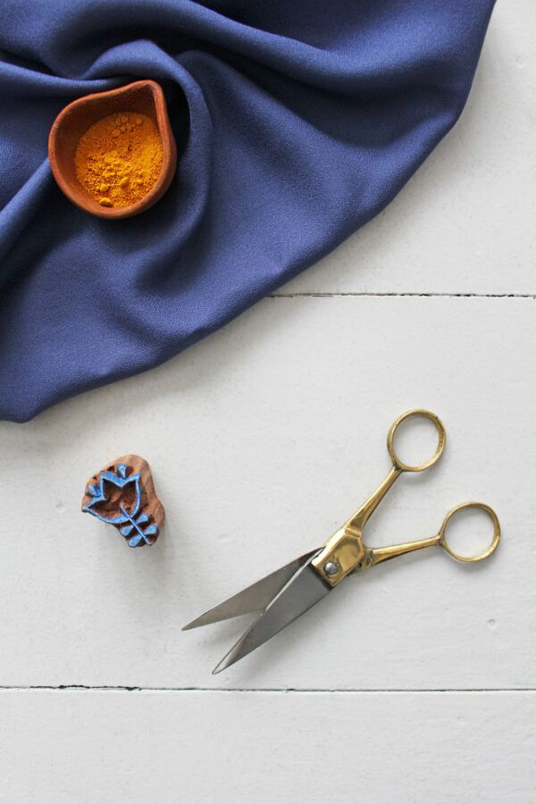 EcoVero™️ Viskosecrepe // Atelier Brunette // Cobalt – Bild 2