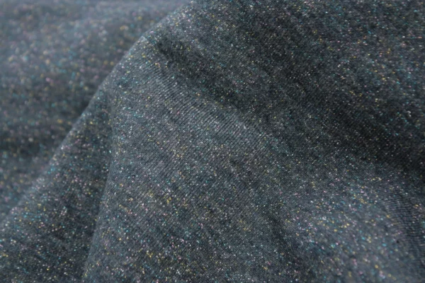 Sweat // Glitzersweat // Blau Bunt – Bild 3