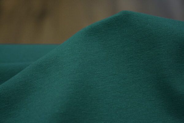 BIO Baumwolljersey // Uni // Petrol – Bild 3