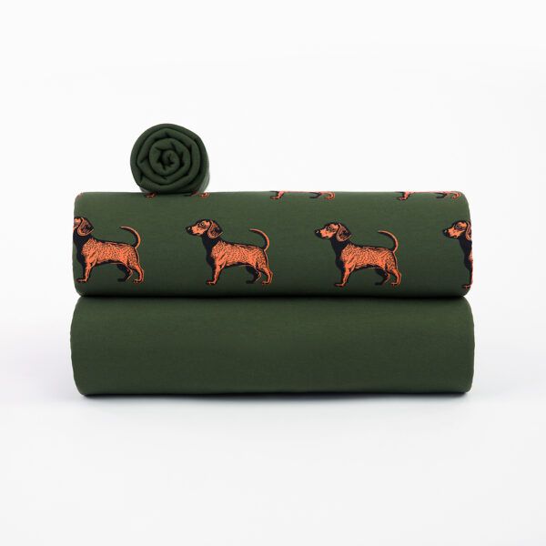 French Terry // SYAS // Doggies // Woods Green – Bild 7