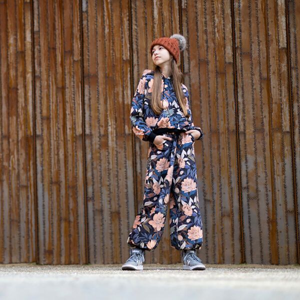 French Terry // SYAS // Pasture Rose // Black – Bild 6