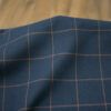 Twill // Check // Navy Camel