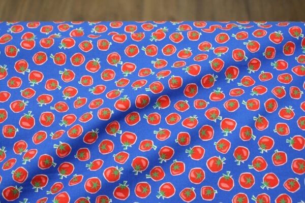 Popeline // Cotton and Steel // In The Vegetable Garden // Cherry Tomato // Heirloom – Bild 2