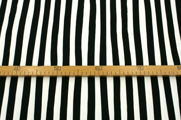 Baumwoll Canvas // Abstract Stripes – Bild 4
