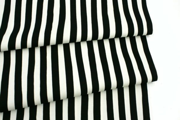 Baumwoll Canvas // Abstract Stripes – Bild 3