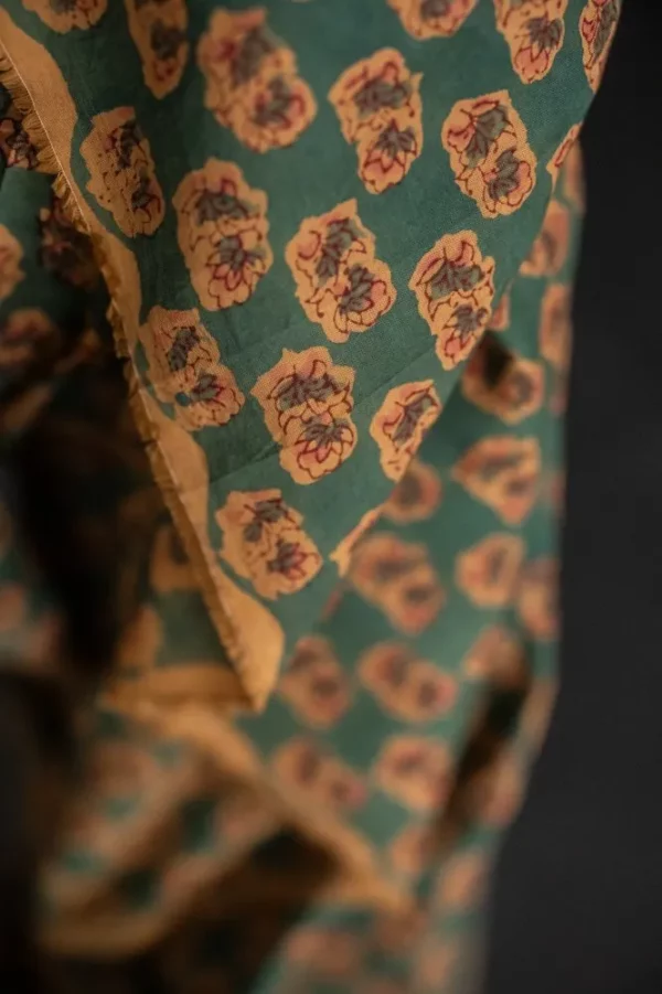 Indian Cotton // Merchant & Mills // Jardin Azure Blockprint
