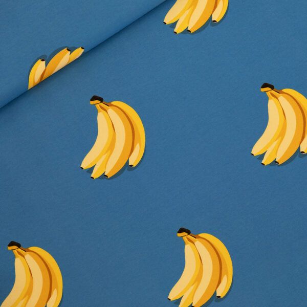 French Terry // SYAS // Bananas // Sea Of Belize Blue