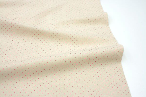 Popeline // Cotton and Steel // Stitch and Repeat // Pink Glow Unbleached Neon – Bild 5