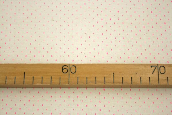 Popeline // Cotton and Steel // Stitch and Repeat // Pink Glow Unbleached Neon – Bild 4