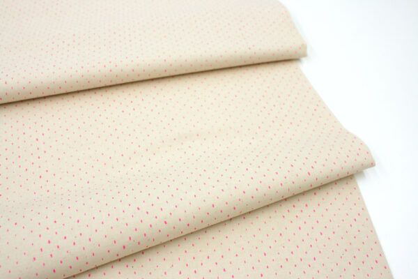 Popeline // Cotton and Steel // Stitch and Repeat // Pink Glow Unbleached Neon – Bild 3