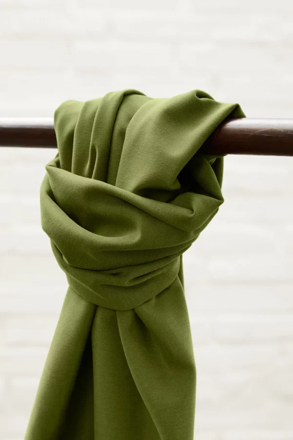TENCEL™ Soft Stretch Twill // Meet Milk // Tea Green