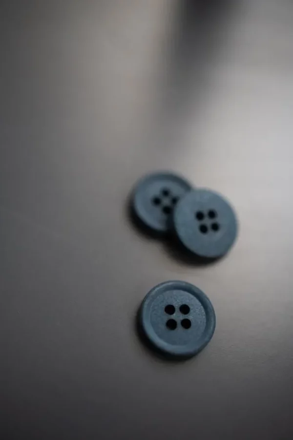 BIO Cotton Knöpfe 15 mm // Merchant & Mills // Mid Teal