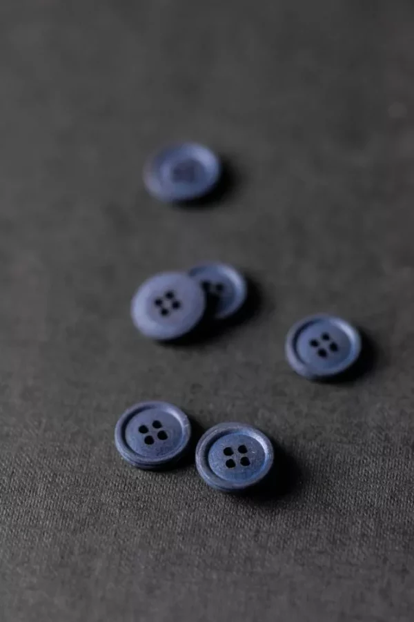 BIO Cotton Knöpfe 15 mm // Merchant & Mills // Dark Navy