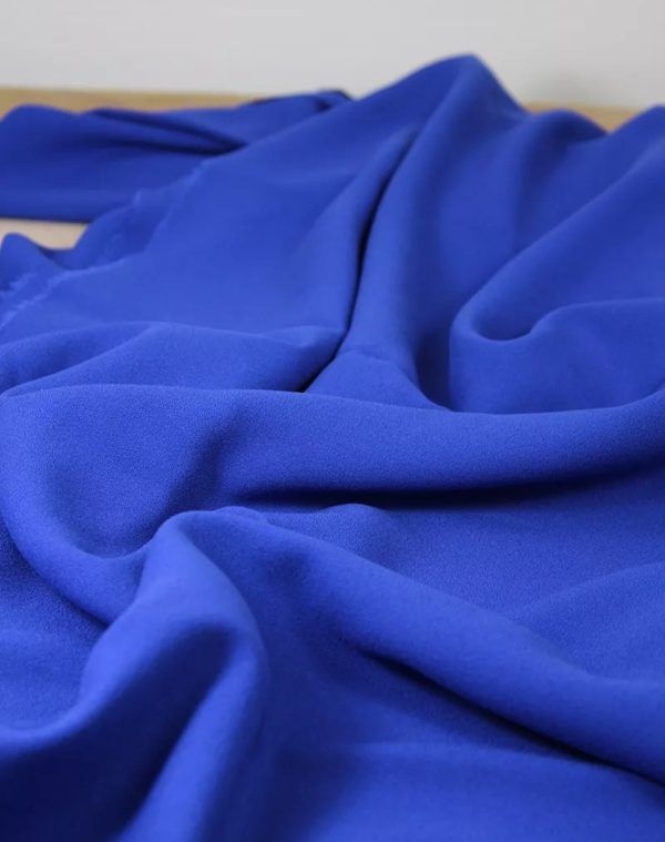 Viskosecrepe // Eglantine et Zoé // Royal Blue – Bild 2