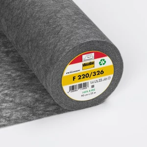 Bügeleinlage F 220 Grafit