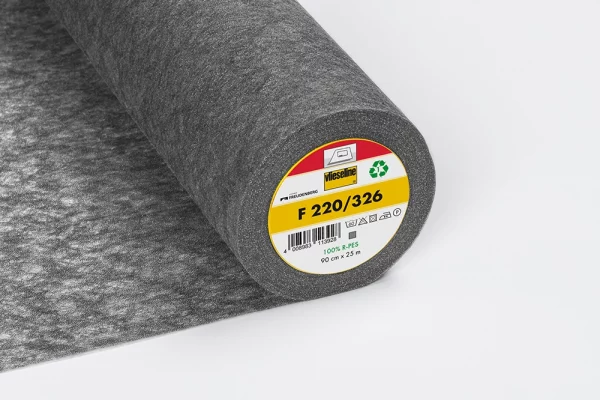 Bügeleinlage F 220 Grafit