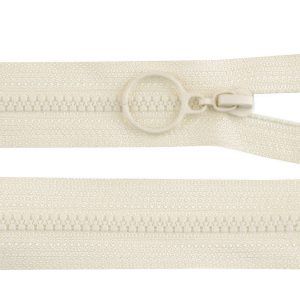 Reißverschluss teilbar // 5 mm // 40 cm // Beige Aloe