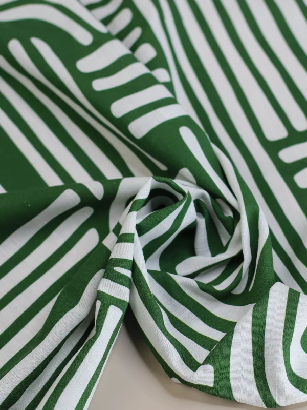 Baumwolle Leinenmix // Over The Rainbow // Verdant – Bild 2