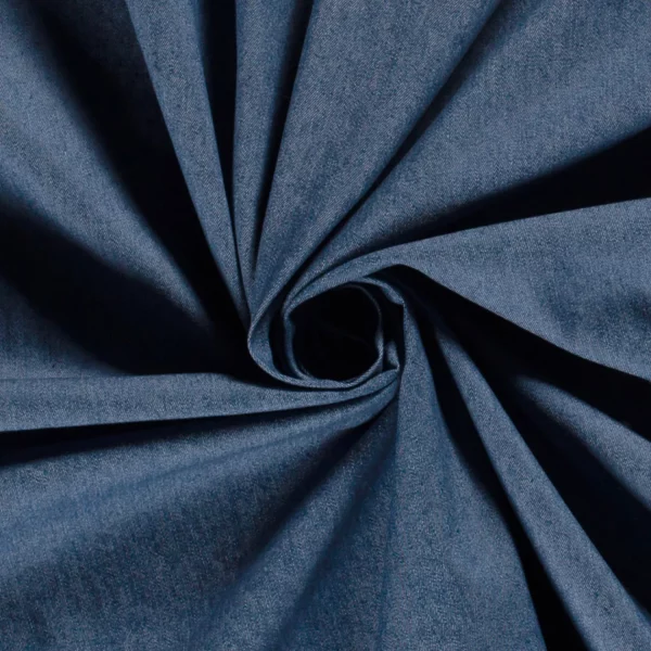 Denim mit Stretch // Indigo – Bild 4