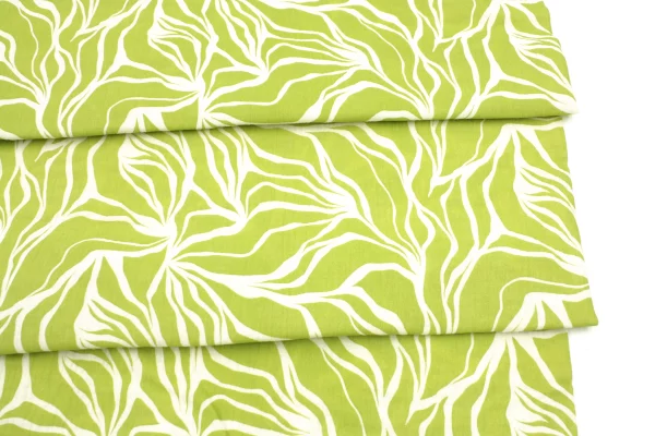 Musselin // Abstrakt // Lime – Bild 4