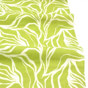 Musselin // Abstrakt Lime